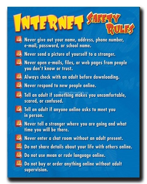 safety rules image